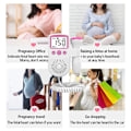 Pikkukuva 5 / 5: Koti Fetal Doppler, Baby Pocket Heartbeat Doppler -sykemittari raskauden seurantaan ja Test Clear blue green