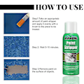 Miniatyrbilde 4 av 4: 100ml Multifunksjonell Fjerning av Maling Spray Fargefjerningsskive Vinkelsliper Metalliske Overflater Graffiti Korrigering Med Børste for Bil GS