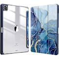 Miniatyrbild 9 av 11: iPad Air 11 tum (2024) M2 transparent akryl iPad skyddande fodral Black iPad Air 11 (2024) M2