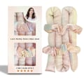Miniatyrbillede 1 af 8: Kitsch Satin Heatless Curling Set - Krøller du kan sove med natten over, pandebånd til varmeløs krøllestav, bløde krøller uden varme, hårruller - Sunset