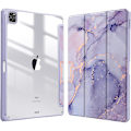Miniatyrbillede 7 af 11: iPad Air 13 tommer 2024 M2 Transparent akryl iPad beskyttelsesetui Pink ipad Air 13 2024 M2
