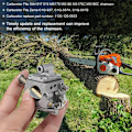 Pikkukuva 5 / 5: Kaasuttimen sarja, Stihl moottorisaha kaasutin 017 018 MS170 MS180 zama c1q-s57a