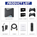 Miniatyrbild 9 av 9: KINHANK Retro videospels konsol Super Console X2 Pro med 90000 videospel för PS1 / DC / MAME / SS med Gamepad Barnpresent Spelbox 256 GB trådlöst grepp*2 64 GB trådlöst grepp*2