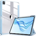 Miniatyrbild 11 av 11: iPad Pro 11 tum (2024) M4 Transparent akryl iPad skyddande fodral Pink iPad Pro 11 (2024) M4
