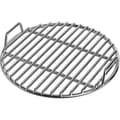 Mångsidig rund grill i rostfritt stål för trädgårdsgrillning