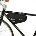 Vattentät cykelväska. 4 färger. Polyester. Triangulär stil. För framram. Cykeltillbehör