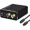 Digital-til-analog lydkonvertere, inkludert DAC-er, digital SPDIF, optisk-til-analog L/R, RCA og 3,5 mm AUX.