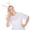 Pikkukuva 4 / 5: Rabbit Ears Panta, Rabbit Ears Panta 1. Plysch Panta White