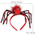 Miniatyrbillede 2 af 4: Halloween kostume Spider Pandebånd Skræmme Spider Udklædnings Tilbehør