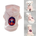 Miniatyrbilde 2 av 5: Halloween Dogs Pumpkin Skull Pattern Pullover Søte Hunder Hold Varme Hoodies
