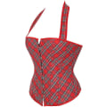 Miniatyrbilde 2 av 5: Korsetter for kvinner Overbust Bustier Topp Gotisk Sexy Skulder 604 S