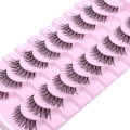 Miniatyrbilde 4 av 9: Løsvipper Faux Mink Lashes Falske øyevipper