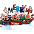 Pikkukuva 5 / 5: Christmas Pop Up -kortti - 3D-onnittelukortti syntymäpäiväkortti, Pop Up C