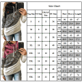 Miniatyrbilde 2 av 3: Hettegenser for dame med turtleneck sweatshirt hoodie sport camo genser Camouflage+rose red S