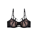 Miniatyrbillede 2 af 5: Dame BH Mesh Undertøj Deep-V Push Up Brystholder 32/70AB