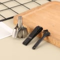 Miniatyrbillede 2 af 8: Næsehårstrimmer i rustfrit stål, manuel, bærbar