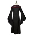 Miniatyrbillede 3 af 5: Vampyr kostume halloween pige vampyr kjole dronning kostume 140cm style1