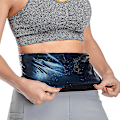 Miniatyrbild 1 av 2: Lequeen Herr Neopren Svett Bastuväst Waist trainer Slimming Body Shapers Väst Shapewear Korsett Gym Underkläder Dam Fat Burn Linne,svettbälte 4XL to 5XL