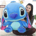 Miniatyrbild 1 av 2: Stitch Lilo Stitch Plyschdockor Gosedjursleksaker blå  cm blue 60