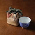 Miniatyrbild 5 av 11: Utomhus teservis set Bärbar rese tekanna kopp skyddsväska null - A