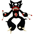 Miniatyrbild 7 av 11: Huggy Wuggy 24 Modeller 35-50cm i Höjd Gul Tiger Wuggy