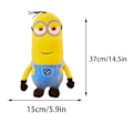 Miniatyrbild 2 av 5: Söta Minion plyschleksaker Minion plyschdockor docka presentleksak plysch födelsedagspresent Kevin 14,5 tum