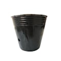 Miniatyrbillede 9 af 11: 10x Plast Plante Blomsterhave Potter Planteskole lings Potte Growi blackE 15*13 10pcs