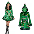 Miniatyrbillede 1 af 4: Cosplaykjoler til juletræ for kvinder M