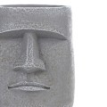 Miniatyrbillede 4 af 5: 1/2/3/5 Påskeøen Statue Blomsterpotte Sukkulent potte til hjemmet Grey Type 4 1 Pc