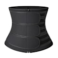 Miniatyrbillede 3 af 7: Neopren Lynlås Kvinde Shapewear Elasticitet Postpartum Recovery Black M