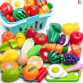 Miniatyrbild 1 av 5: Tillbehör set i plast för kök, frukt och grönsaker B