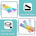 Miniatyrbild 4 av 5: Mr. Pen- Weekly Pill Organizer, 7 Day Pill Organizer, 2 Times A Day Medicine Organizer, Am Pm Pill Case, Pill Container, Travel Pill Organizer, Pill H