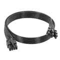 8-bens til 8-bens (6+2) PCIe strømkabel 18AWG til grafikkort - 50cm-God