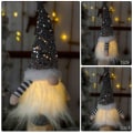 Miniatyrbillede 3 af 10: Juledekoration Xmas Ornament GRÅ grey