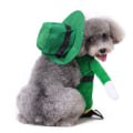 Miniatyrbild 5 av 11: Walking Pet Dog hirt Casual för små hundar öt skjorta Kappa Outfit för katter Kläder Ullig mjuk hundjacka S