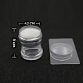 Miniatyrbillede 2 af 10: Silikone Negle Stamper Kit Negle Stempling Skabelon 08