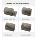 Miniatyrbillede 8 af 9: Desktop Makeup Opbevaringsboks Diverse beholdere transparent without grid