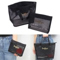 Miniatyrbild 3 av 8: Makeup Brush Travel Case Kosmetisk toalettväska Organizer Mesh K A