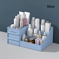 Miniatyrbillede 1 af 8: Kosmetisk opbevaringsboks Makeup Skuffe Organizer Blue