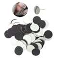 Pikkukuva 4 / 5: 1/2/3/5 Sähköisen jalkaraspin vaihtotyynyt tehokas ja 25mm 80Grit 100 pcs 1 Pc