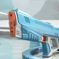 Miniatyrbild 3 av 4: Poolleksak självsugande elektrisk vattenpistol-blå