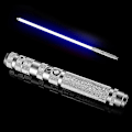 Miniatyrbild 1 av 4: Lightsaber Rgb 7 Color Variable Electronic Lightsaber Fx Sound silver