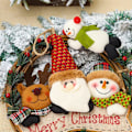 Miniatyrbild 4 av 5: Juldekoration flätad krans, juldekorationsdörr, julkrans