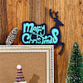 Miniatyrbild 4 av 11: Jul Dörrkarm Dekoration Santa Älg Trä Dörr Hörnskylt Ornament Juldekorationer 2024 Nyårspresenter null - C