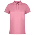 Miniatyrbilde 1 av 3: Asquith & Fox Dame/Dame Enkel kortarmet pikétrøye Pi Pink Carnation XS
