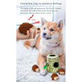 Miniatyrbild 9 av 11: Spoof Dog Interactive Toys Squeak Plysch Slitstark stoppad tuggleksak för små hundar B