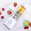 Miniatyrbillede 4 af 4: 480ml Bærbar elektrisk blender USB Genopladelig Juicer Cup Smoothies Mixer Frugtpressermaskine - Aespa