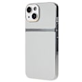 Miniatyrbild 3 av 5: För Iphone 14 Plus Pu Läder + PC Bakre cover Slimt skyddande phone case White