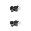 Pikkukuva 1 / 5: 1/2/3/5 Sähköisen jalkaraspin vaihtotyynyt tehokas ja 15mm 150Grit 50 pcs 2PCS