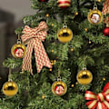 Miniatyrbild 8 av 10: 6 ST Julbollsprydnader DIY Värmeöverföring Foto